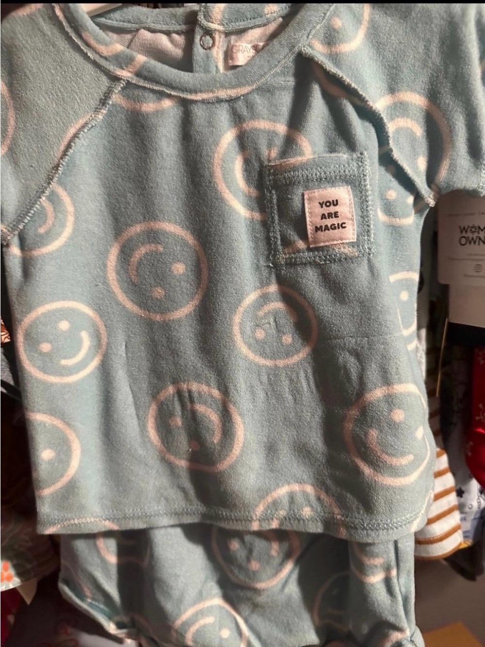 New Grayson mini baby 2 piece set size 6-9 months
